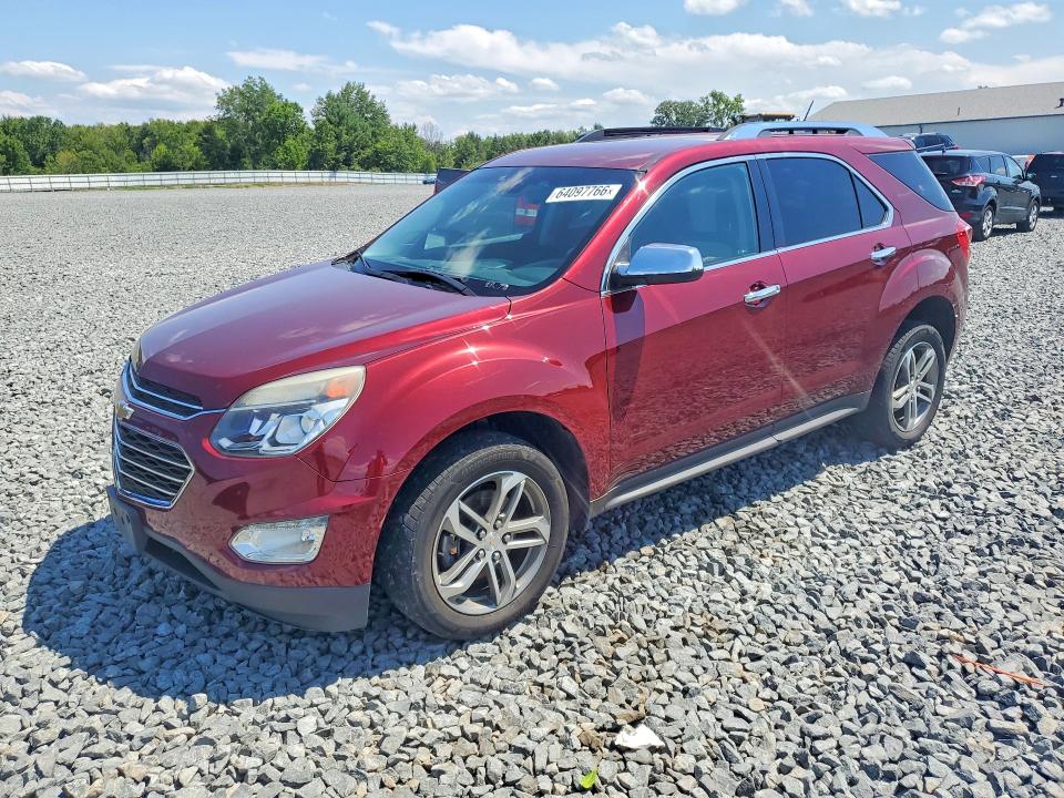 2016 Chevrolet Equinox მანქანა იყიდება აუქციონზე, vin: 2GNFLGEK8G6139791, აუქციონის ნომერი: 64097766