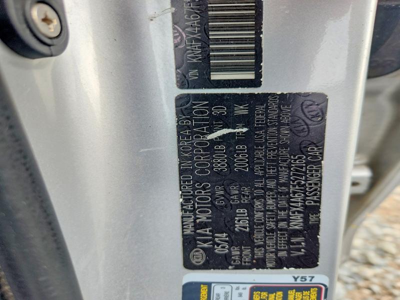 66649636 :رقم المزاد ، KNAFX4A67F5272165 vin ، 2015 Kia Forte مزاد بيع