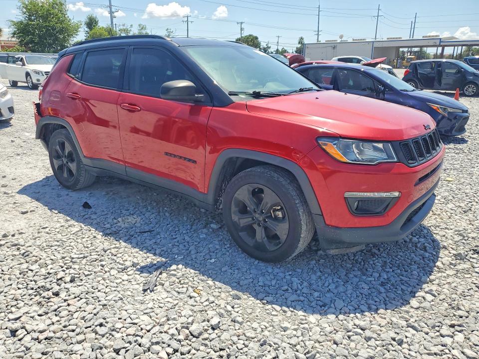 2021 Jeep Compass მანქანა იყიდება აუქციონზე, vin: 3C4NJCBB8MT556052, აუქციონის ნომერი: 64911026
