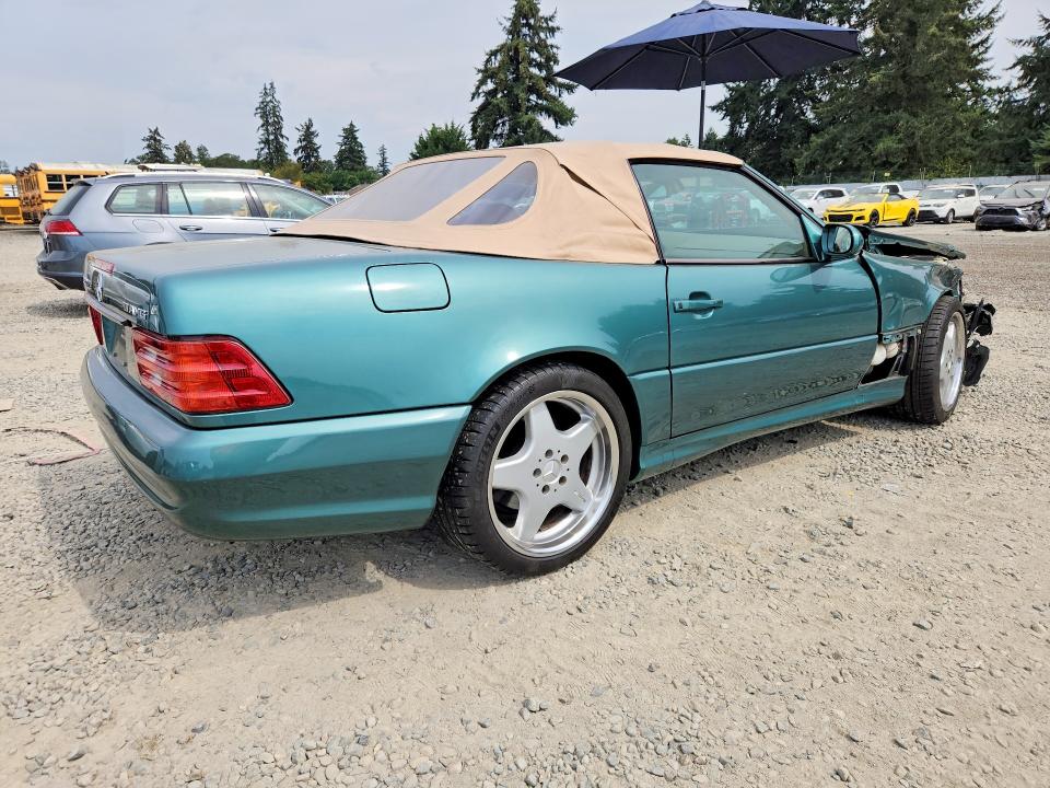 65431326 :رقم المزاد ، WDBFA76F2XF173343 vin ، 1999 Mercedes-benz Sl مزاد بيع