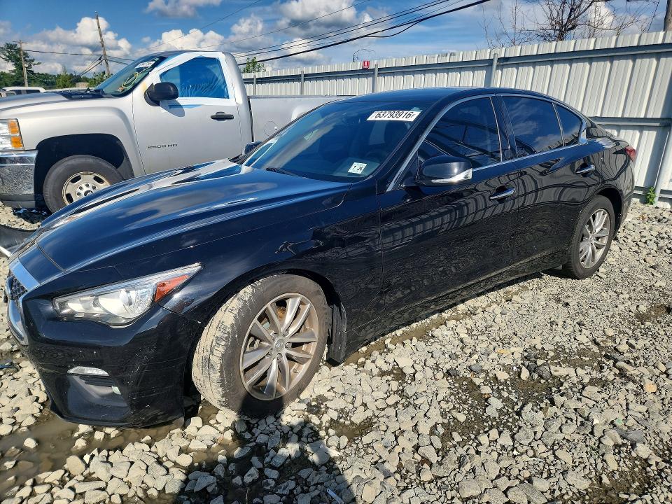 2021 Infiniti Q50 მანქანა იყიდება აუქციონზე, vin: JN1EV7AR5MM756017, აუქციონის ნომერი: 63793916