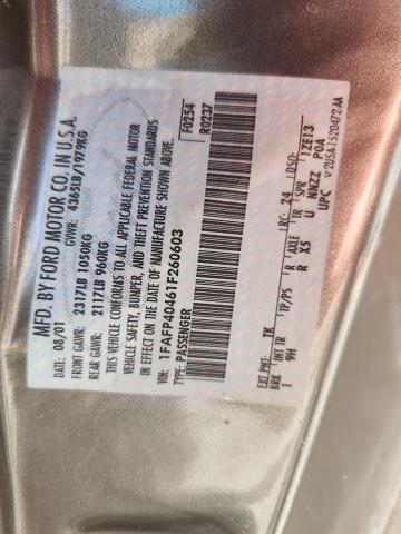 Продажа на аукционе авто 2001 Ford Mustang, vin: 1FAFP40461F260603, номер лота: 64384146