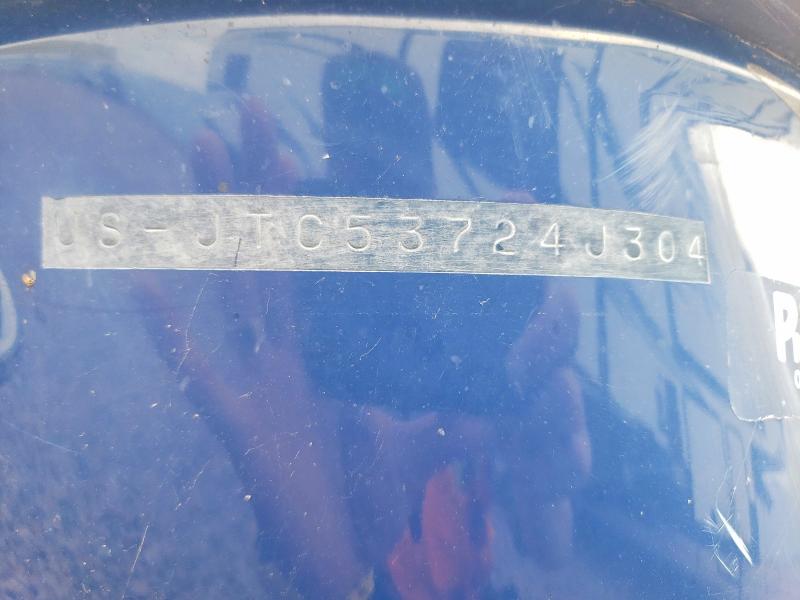 65657186 :رقم المزاد ، JTC53724J304 vin ، 2004 Crownline Unknown مزاد بيع