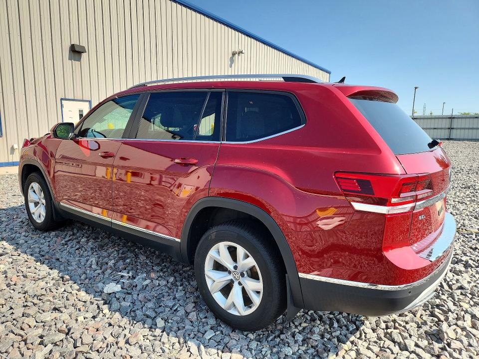 2018 Volkswagen Atlas მანქანა იყიდება აუქციონზე, vin: 1V2MR2CA6JC520158, აუქციონის ნომერი: 63795986