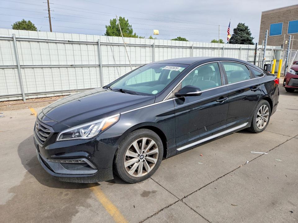 Auction sale of the 2015 Hyundai Sonata, vin: 5NPE34AF9FH213287, lot number: 67282526
