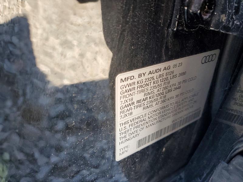 Aukcja sprzedaży 2023 Audi Q3, vin: WA1DECF37P1145802, numer aukcji: 61134556