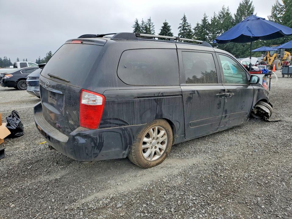 2007 Kia Sedona მანქანა იყიდება აუქციონზე, vin: KNDMB233676189337, აუქციონის ნომერი: 65137396
