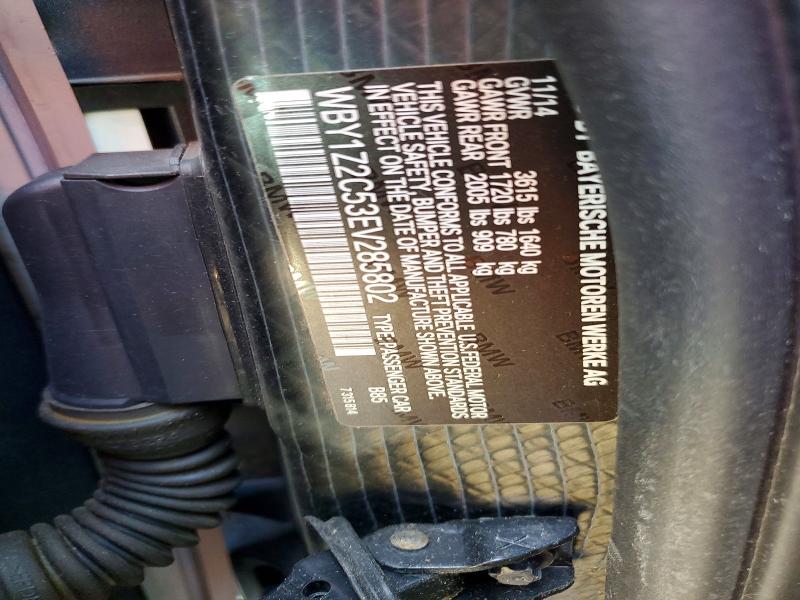 65433406 :رقم المزاد ، WBY1Z2C53EV285802 vin ، 2016 Bmw I3 4d Hatchback مزاد بيع
