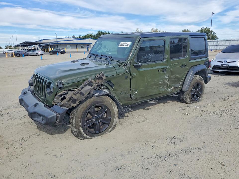 66027356 :رقم المزاد ، 1C4HJXDM3MW547109 vin ، 2021 Jeep Wrangler Unlimited مزاد بيع