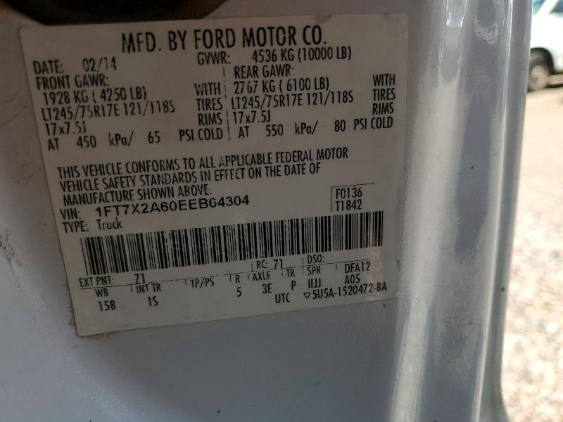 Продаж на аукціоні авто 2014 Ford F250, vin: 1FT7X2A60EEB64304, номер лоту: 65150786