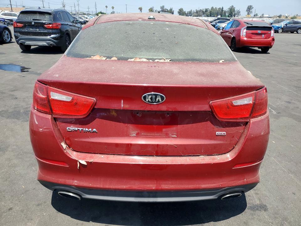2015 Kia Optima მანქანა იყიდება აუქციონზე, vin: 5XXGM4A76FG473575, აუქციონის ნომერი: 61647416