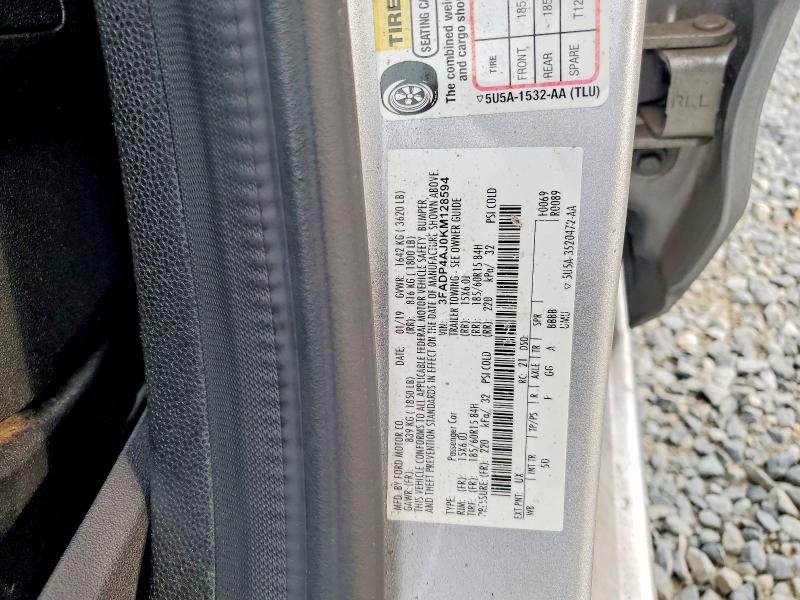 Продажа на аукционе авто 2019 Ford Fiesta, vin: 3FADP4AJ0KM128594, номер лота: 66541726