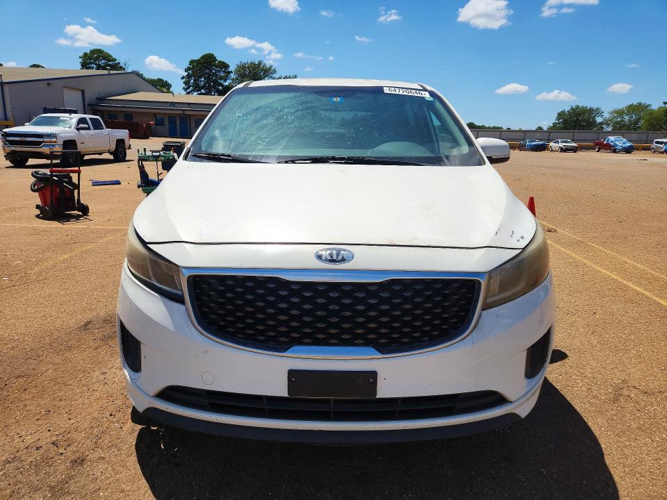 2015 Kia Sedona მანქანა იყიდება აუქციონზე, vin: KNDMB5C11F6021328, აუქციონის ნომერი: 64720646