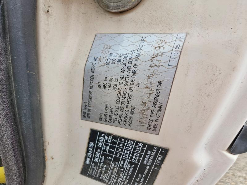 Aukcja sprzedaży 1985 Bmw 325, vin: WBAAB540XF9627599, numer aukcji: 67171316