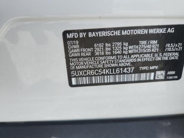 Aukcja sprzedaży 2019 Bmw X5, vin: 5UXCR6C54KLL61437, numer aukcji: 64152736