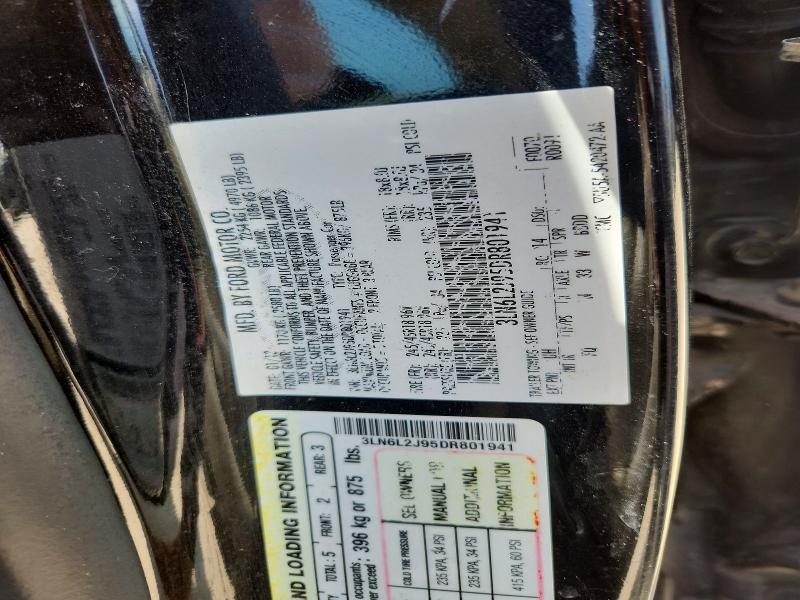 Продажа на аукционе авто 2013 Lincoln Mkz, vin: 3LN6L2J95DR801941, номер лота: 66346856