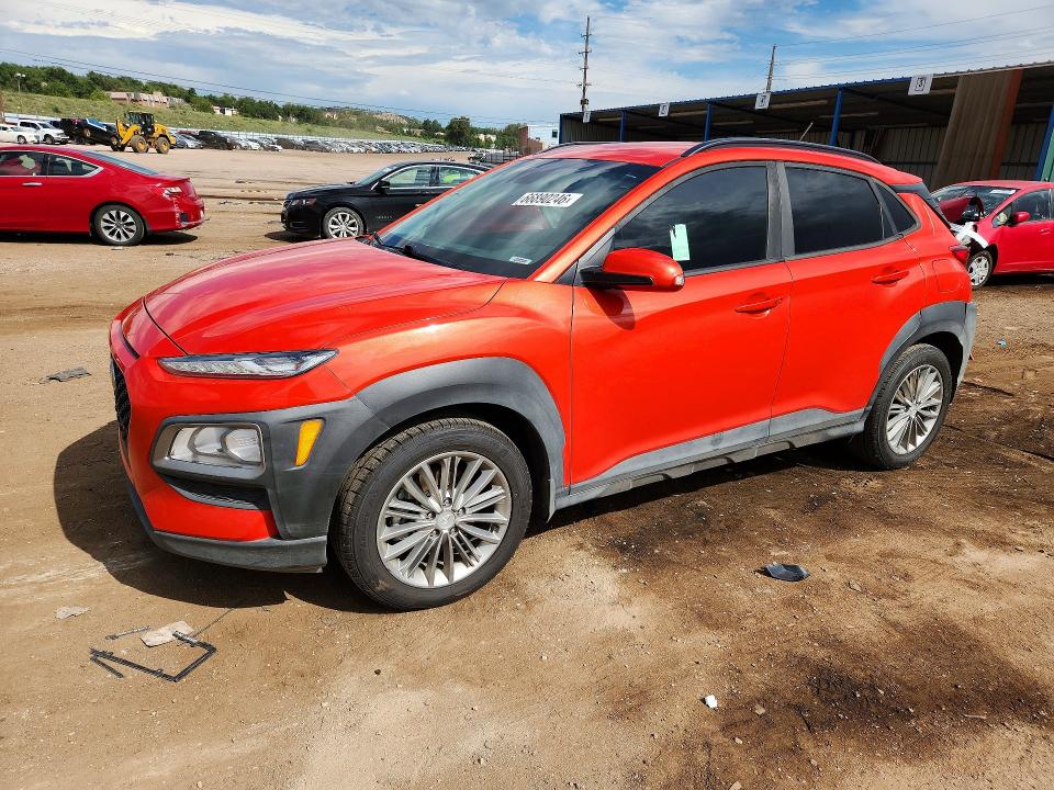 66890246 :رقم المزاد ، KM8K2CAA9KU193719 vin ، 2019 Hyundai Kona مزاد بيع