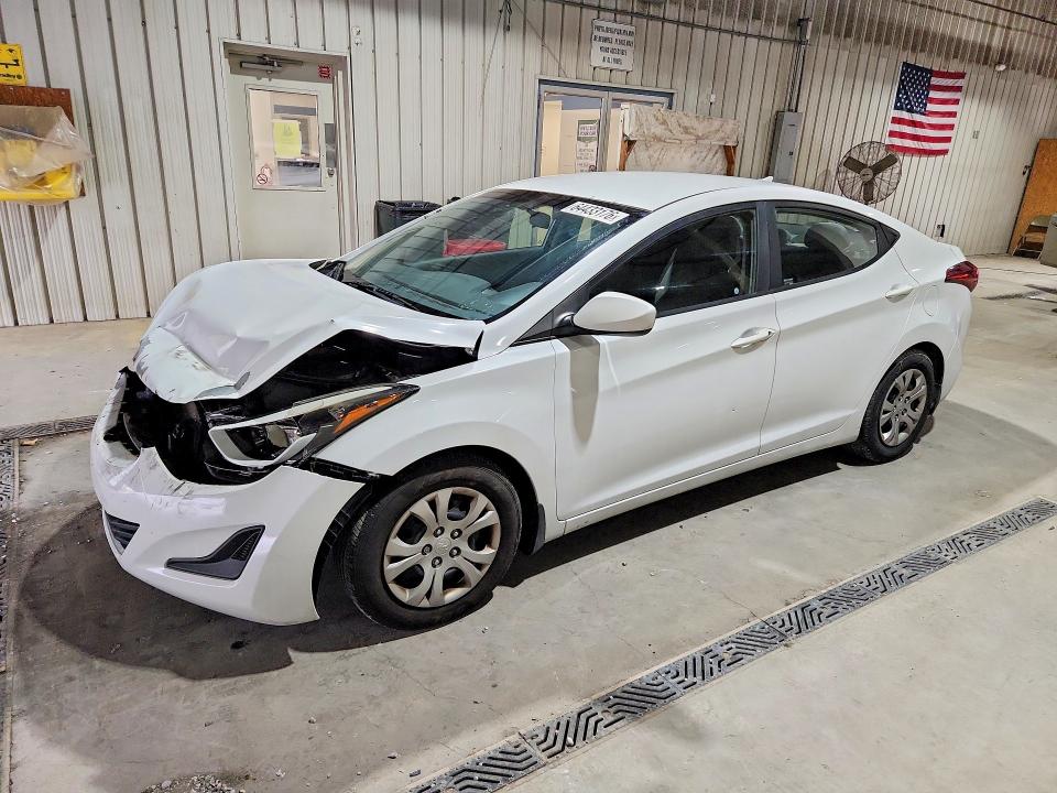 2016 Hyundai Elantra მანქანა იყიდება აუქციონზე, vin: 5NPDH4AE1GH693623, აუქციონის ნომერი: 64433176