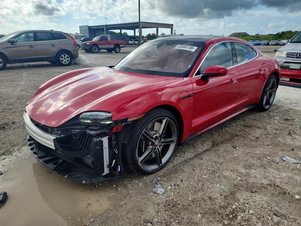63880106 :رقم المزاد ، WP0AC2Y11LSA71398 vin ، 2020 Porsche Taycan مزاد بيع