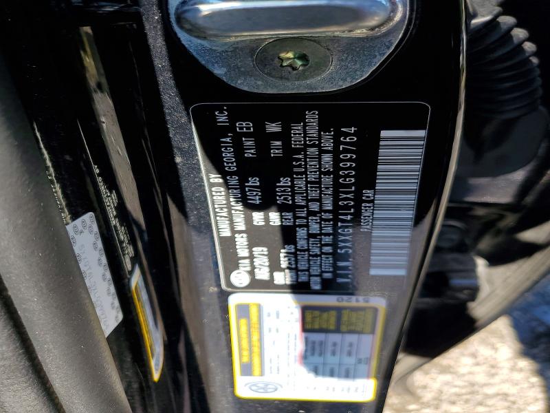 65592096 :رقم المزاد ، 5XXGT4L3XLG399764 vin ، 2020 Kia Optima مزاد بيع