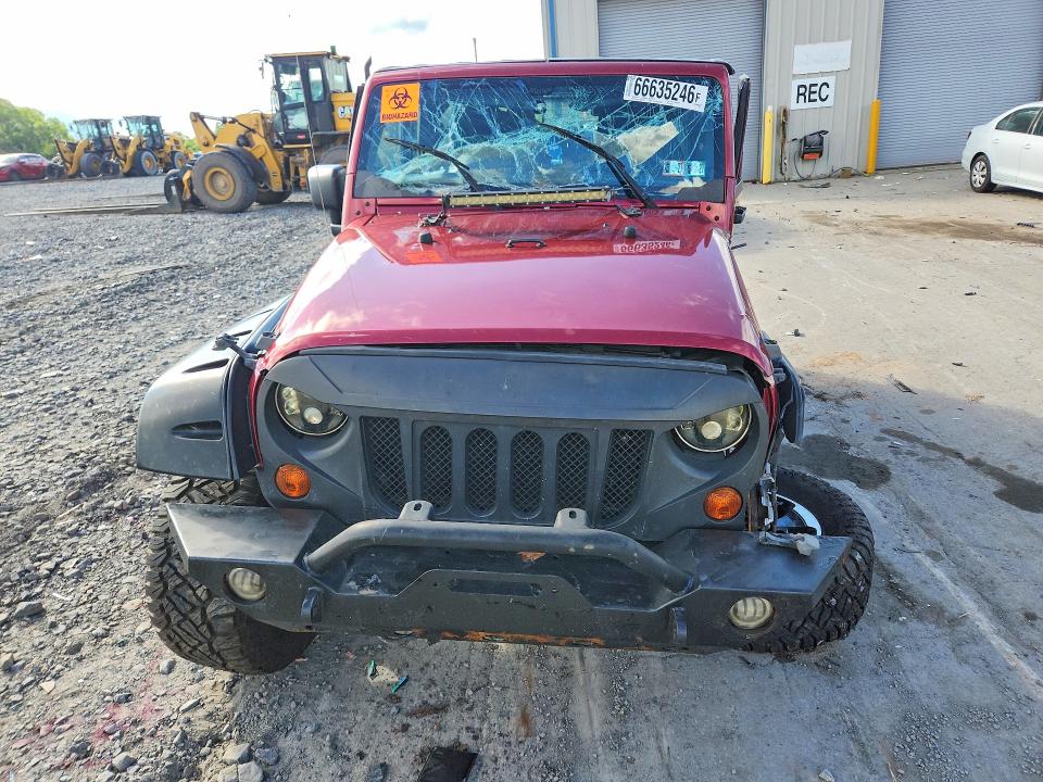 66635246 :رقم المزاد ، 1C4AJWAG9DL590221 vin ، 2013 Jeep Wrangler مزاد بيع
