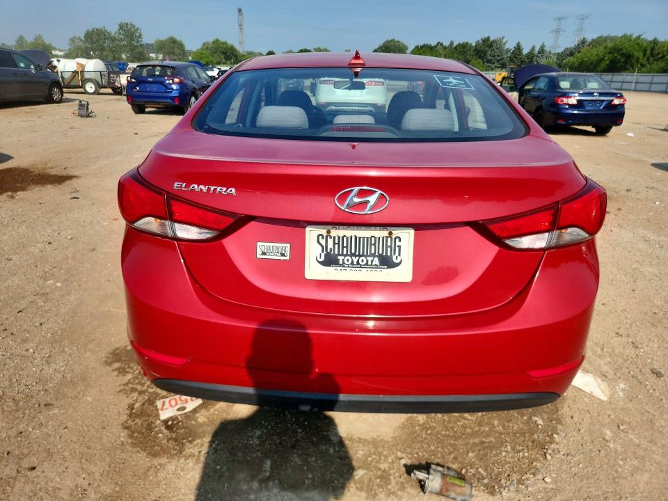 62834766 :رقم المزاد ، KMHDH4AEXGU526999 vin ، 2016 Hyundai Elantra مزاد بيع