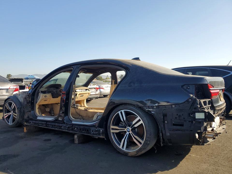 2019 Bmw 750 მანქანა იყიდება აუქციონზე, vin: WBA7F0C55KGM25189, აუქციონის ნომერი: 63265516