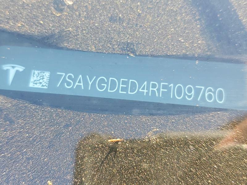 Aukcja sprzedaży 2024 Tesla Model Y, vin: 7SAYGDED4RF109760, numer aukcji: 63209576