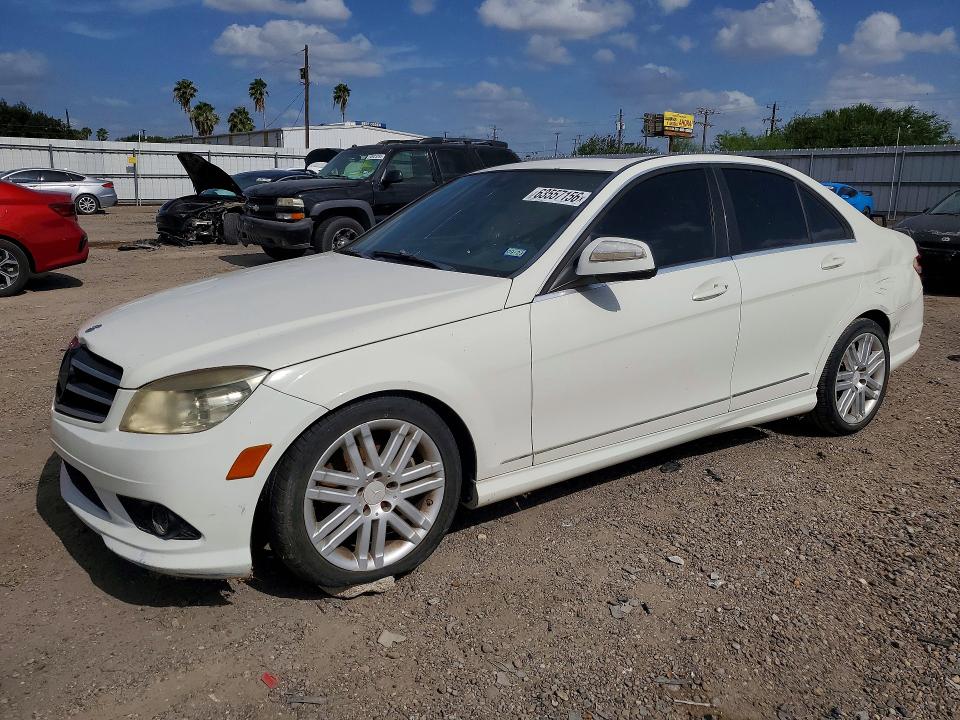 2009 Mercedes-benz C მანქანა იყიდება აუქციონზე, vin: WDDGF54X89R052511, აუქციონის ნომერი: 63557156