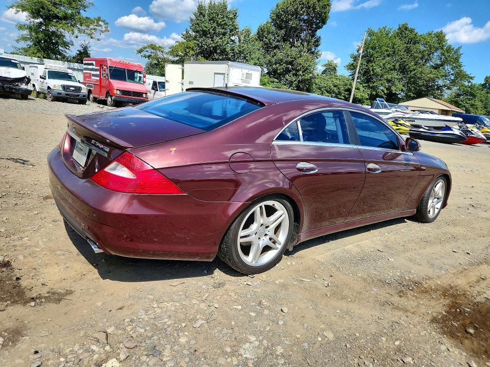 2006 Mercedes-benz Cls მანქანა იყიდება აუქციონზე, vin: WDDDJ75X46A043665, აუქციონის ნომერი: 66742346