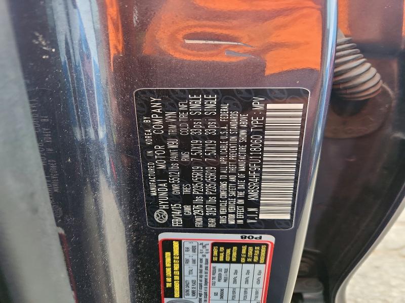 Продаж на аукціоні авто 2015 Hyundai Santa Fe, vin: KM8SR4HF9FU118060, номер лоту: 63496186