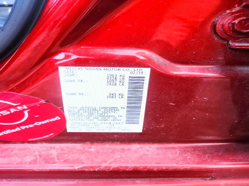 Aukcja sprzedaży 2019 Nissan Altima, vin: 1N4BL4CV2KC204207, numer aukcji: 64460086