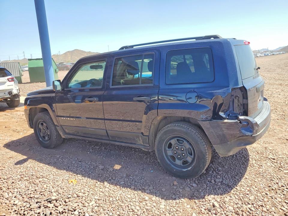 2017 Jeep Patriot მანქანა იყიდება აუქციონზე, vin: 1C4NJPBB9HD172882, აუქციონის ნომერი: 66273566