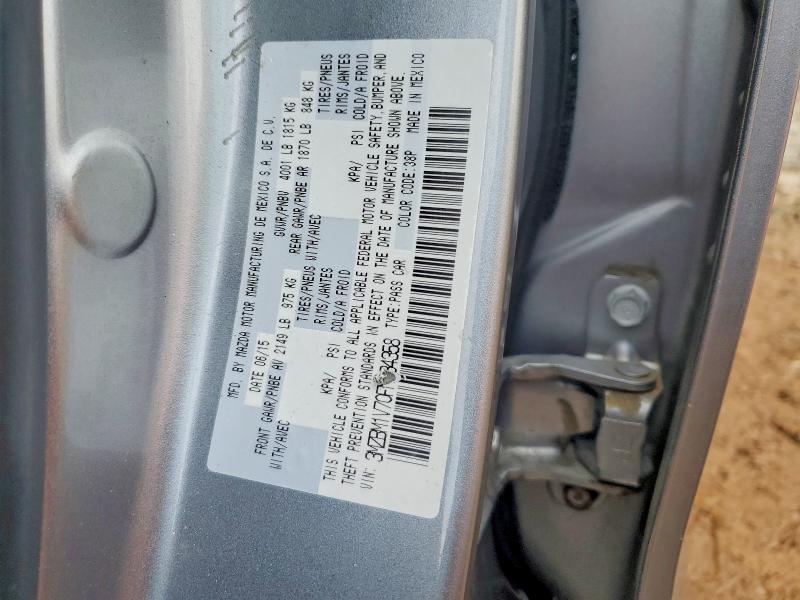 Продаж на аукціоні авто 2015 Mazda 3, vin: 3MZBM1V70FM234358, номер лоту: 64040976