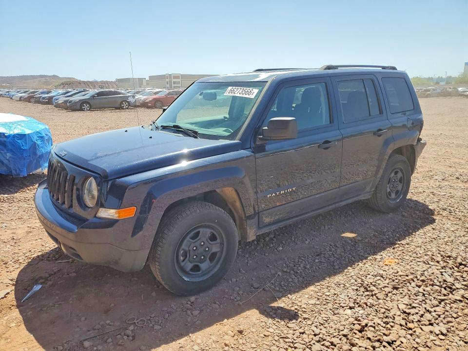 Продаж на аукціоні авто 2017 Jeep Patriot, vin: 1C4NJPBB9HD172882, номер лоту: 66273566