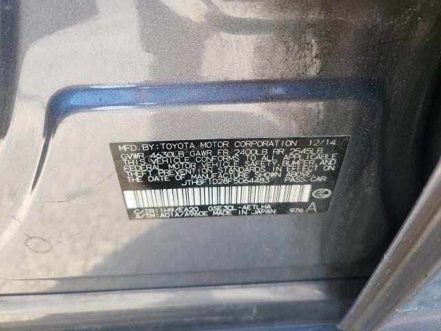 Aukcja sprzedaży 2015 Lexus Is, vin: JTHBF1D28F5064483, numer aukcji: 62835236