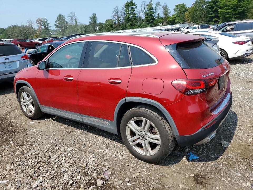 2021 Mercedes-benz Gla მანქანა იყიდება აუქციონზე, vin: W1N4N4HB6MJ263716, აუქციონის ნომერი: 64852516