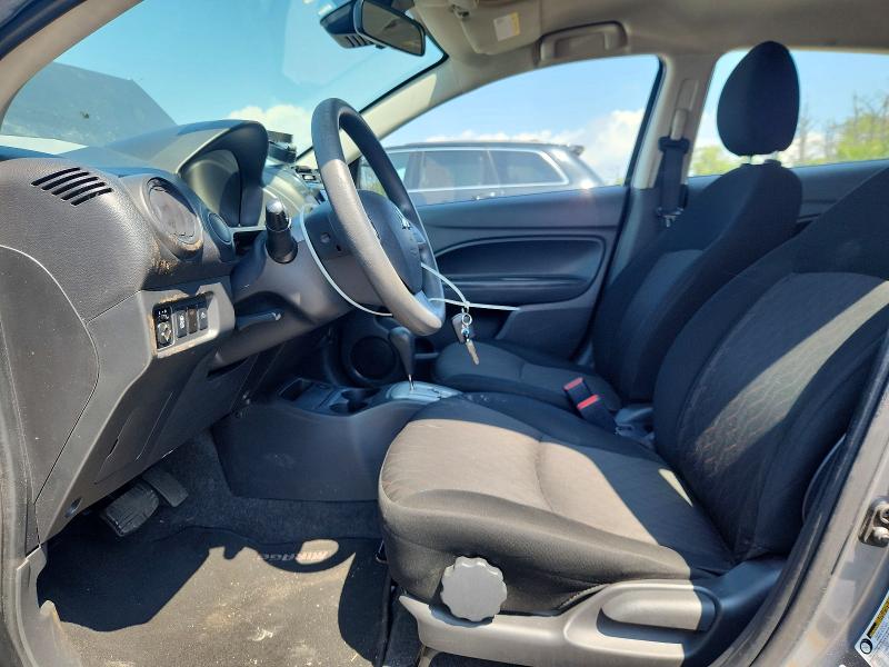 2022 Mitsubishi Mirage მანქანა იყიდება აუქციონზე, vin: ML32AUHJ9NH003436, აუქციონის ნომერი: 64056716