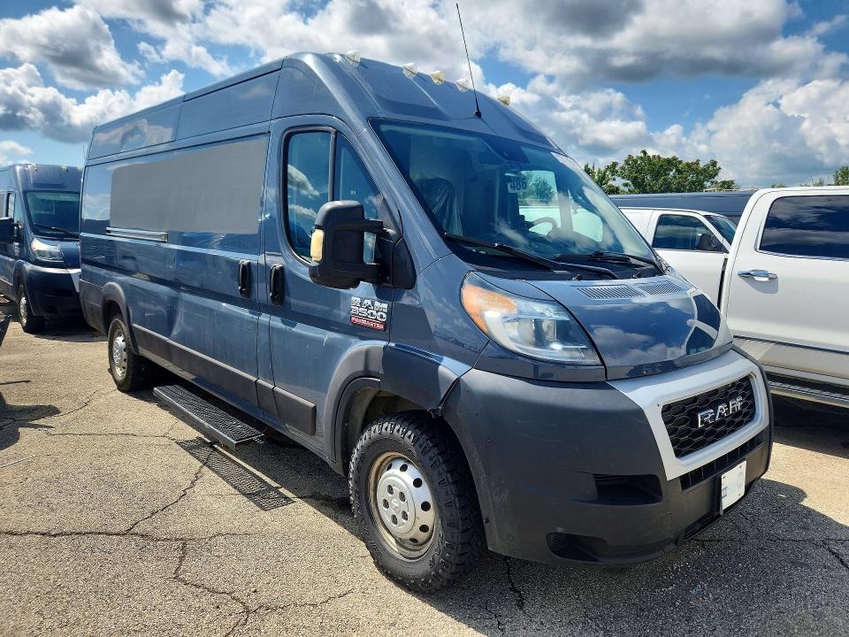 Продажа на аукционе авто 2021 Ram Promaster 3500, vin: 3C6MRVJG2ME535397, номер лота: 64186576