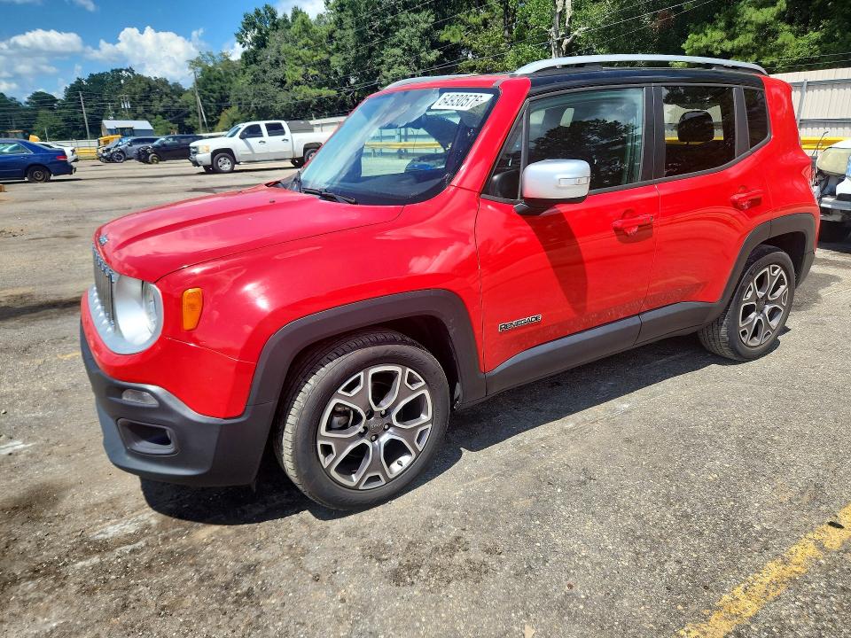 Auction sale of the 2016 Jeep Renegade, vin: ZACCJADT9GPD61364, lot number: 64930576