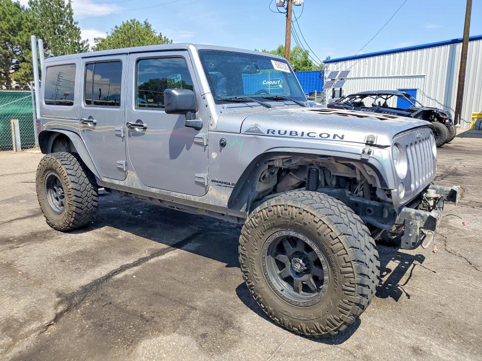 2015 Jeep Wrangler Unlimited მანქანა იყიდება აუქციონზე, vin: 1C4BJWFG1FL655076, აუქციონის ნომერი: 63607236