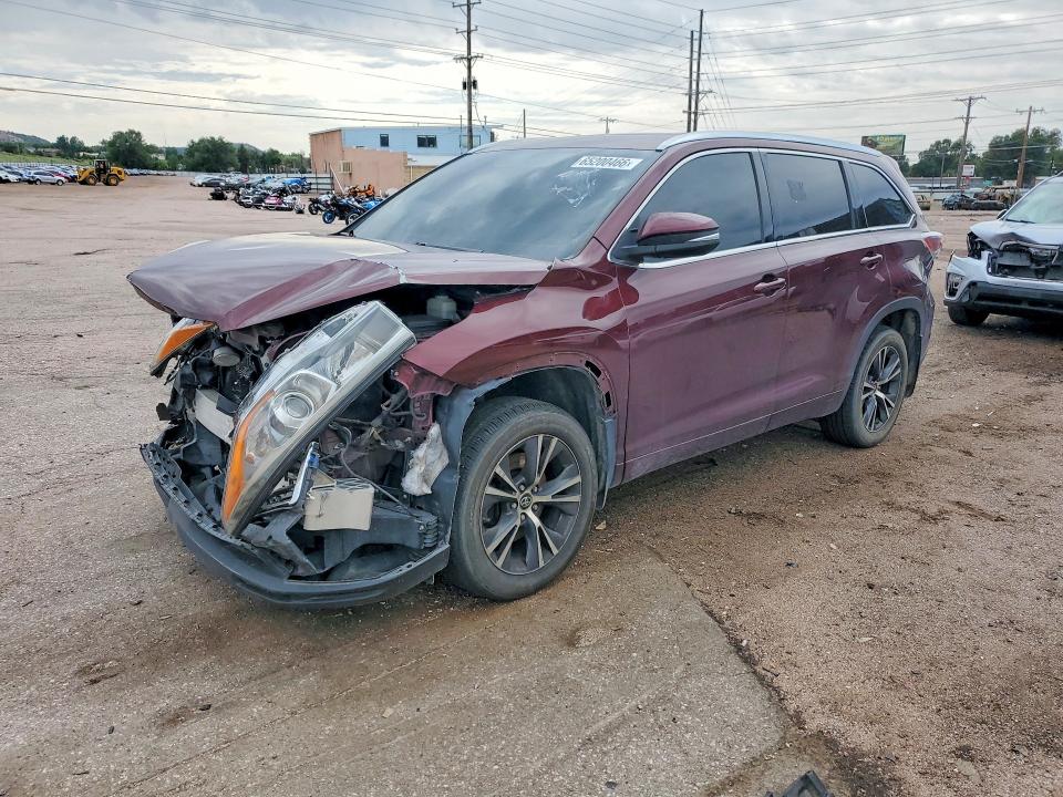 65200466 :رقم المزاد ، 5TDJKRFH5GS299721 vin ، 2016 Toyota Highlander مزاد بيع