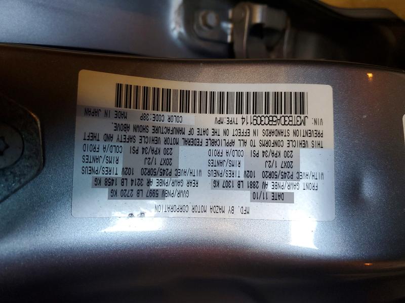 Продаж на аукціоні авто 2011 Mazda Cx-9, vin: JM3TB3DA5B0309114, номер лоту: 66716986