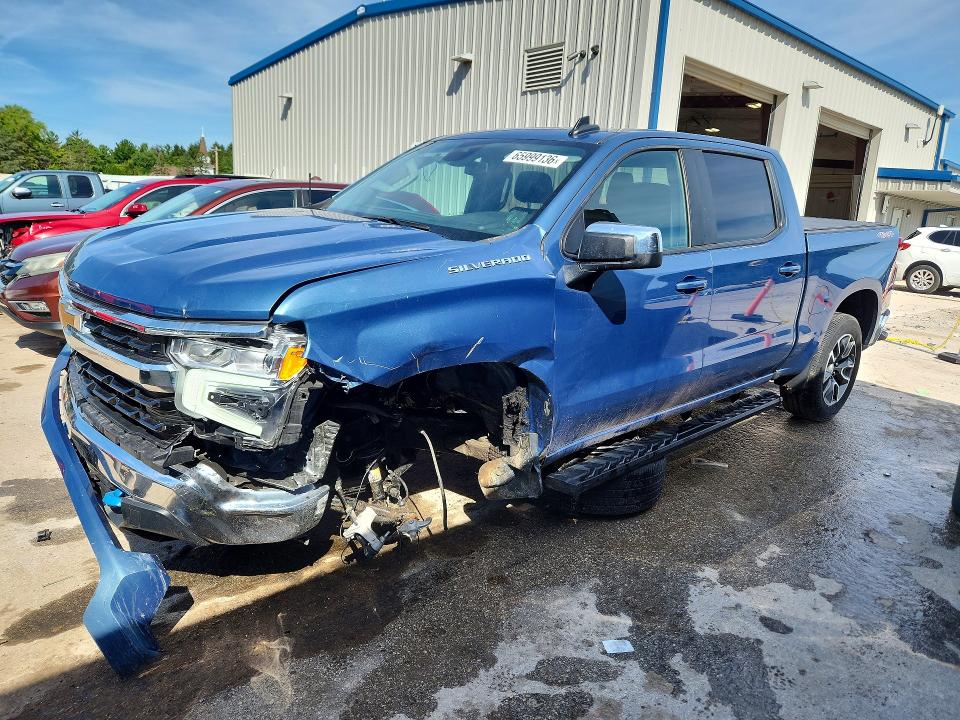 65999136 :رقم المزاد ، 3GCPDKEK3RG199580 vin ، 2024 Chevrolet Silverado مزاد بيع