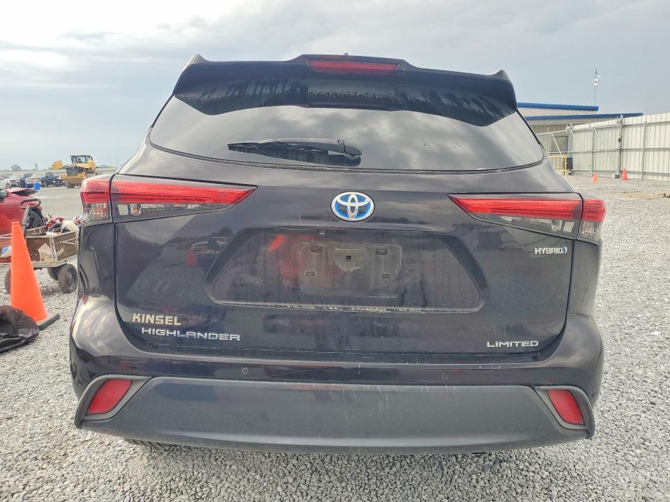 66540566 :رقم المزاد ، 5TDYARAH1LS001054 vin ، 2020 Toyota Highlander Hybrid مزاد بيع