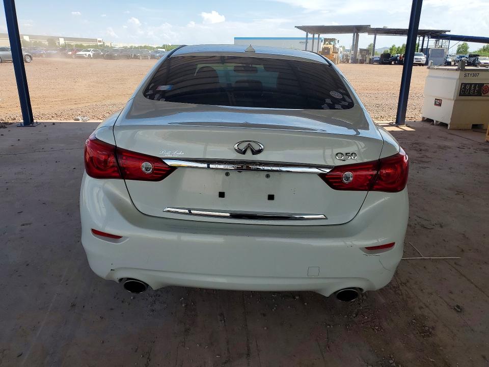 Продажа на аукционе авто 2014 Infiniti Q50, vin: JN1BV7AP3EM670577, номер лота: 65127056