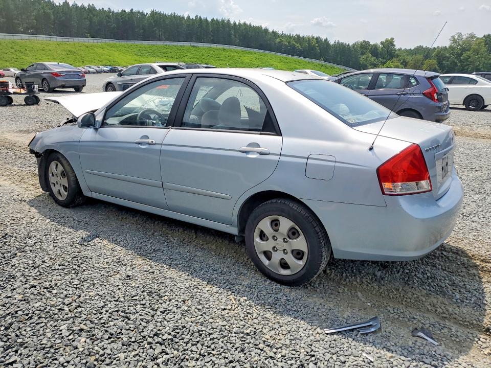 Продажа на аукционе авто 2007 Kia Spectra, vin: KNAFE121275474453, номер лота: 65368496