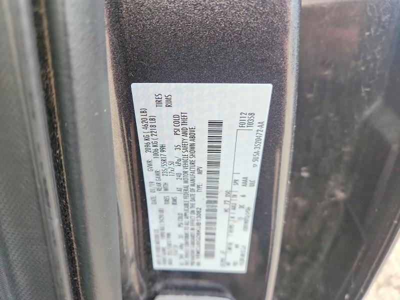 2019 Ford Escape მანქანა იყიდება აუქციონზე, vin: 1FMCU0GD8KUB13082, აუქციონის ნომერი: 65483086