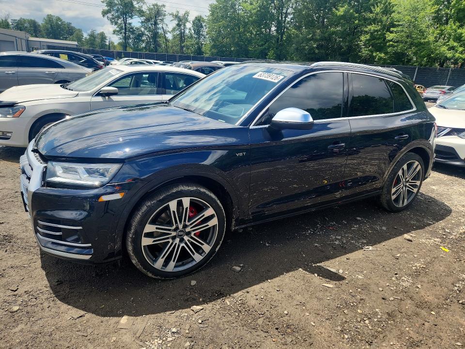 2018 Audi Sq5 მანქანა იყიდება აუქციონზე, vin: WA1C4AFY4J2229687, აუქციონის ნომერი: 63739126