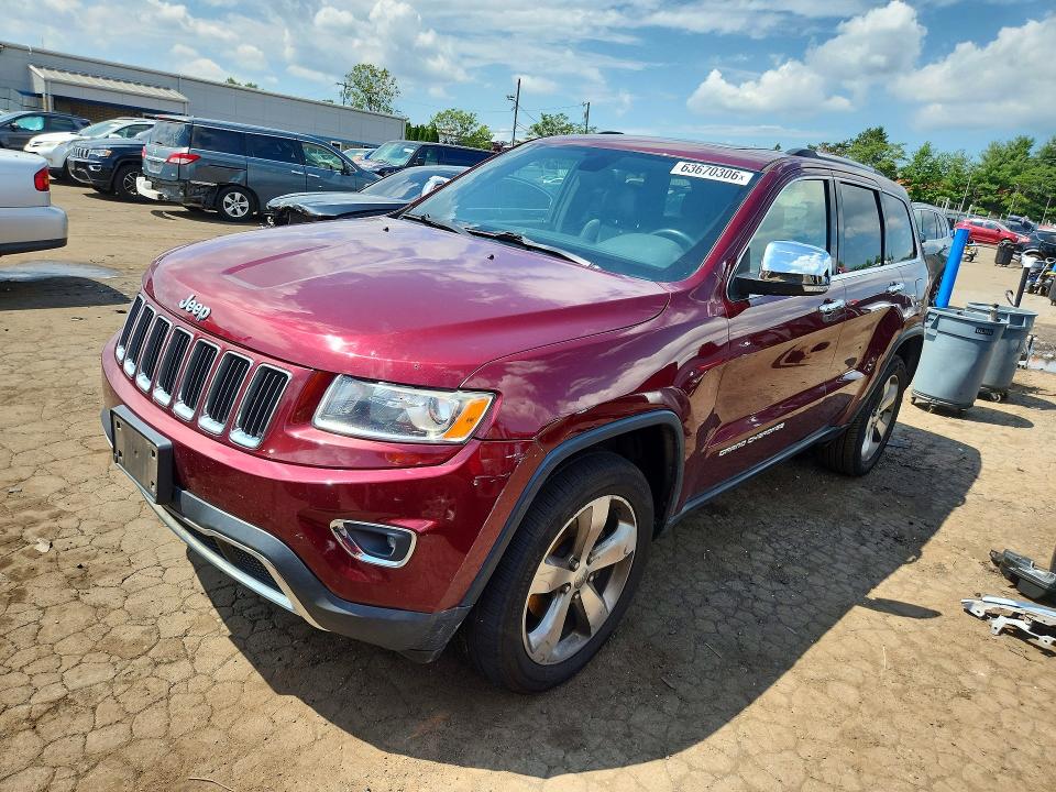 Продажа на аукционе авто 2016 Jeep Grand Cherokee, vin: 1C4RJFBG7GC376947, номер лота: 63670306